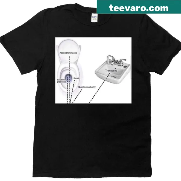 Stream dynamics-themed T-shirt with a scientific design