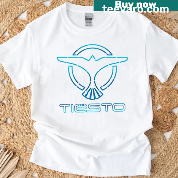 Minimalist stripes logo design on a T-shirt