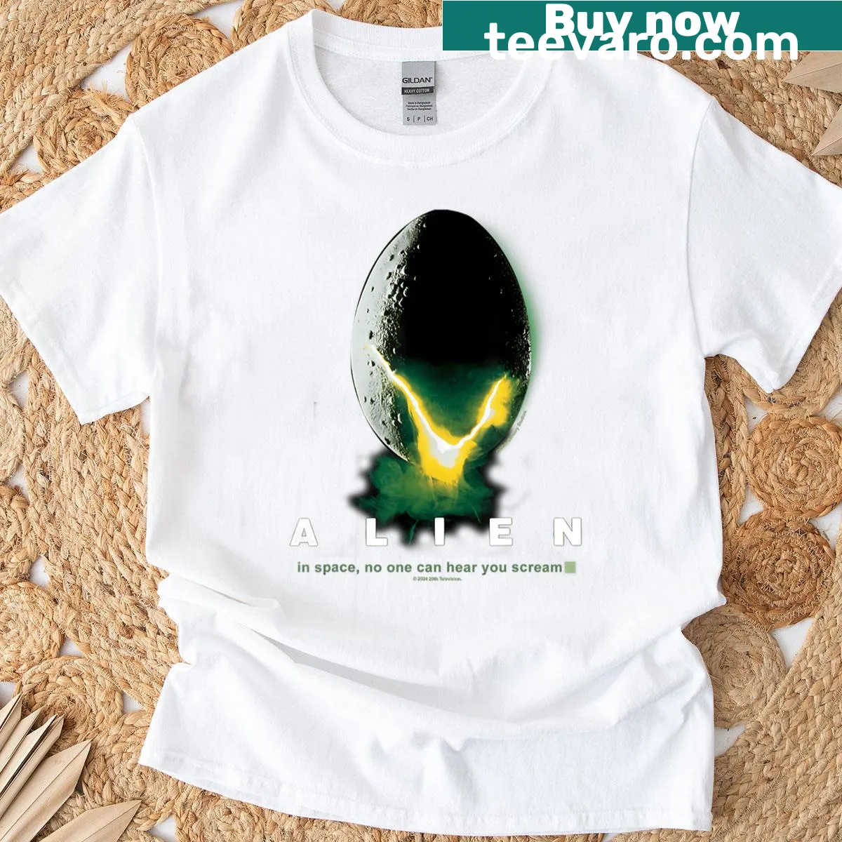 Vintage-style T-shirt featuring retro American movie graphics from the 80s — on a men's t-shirt