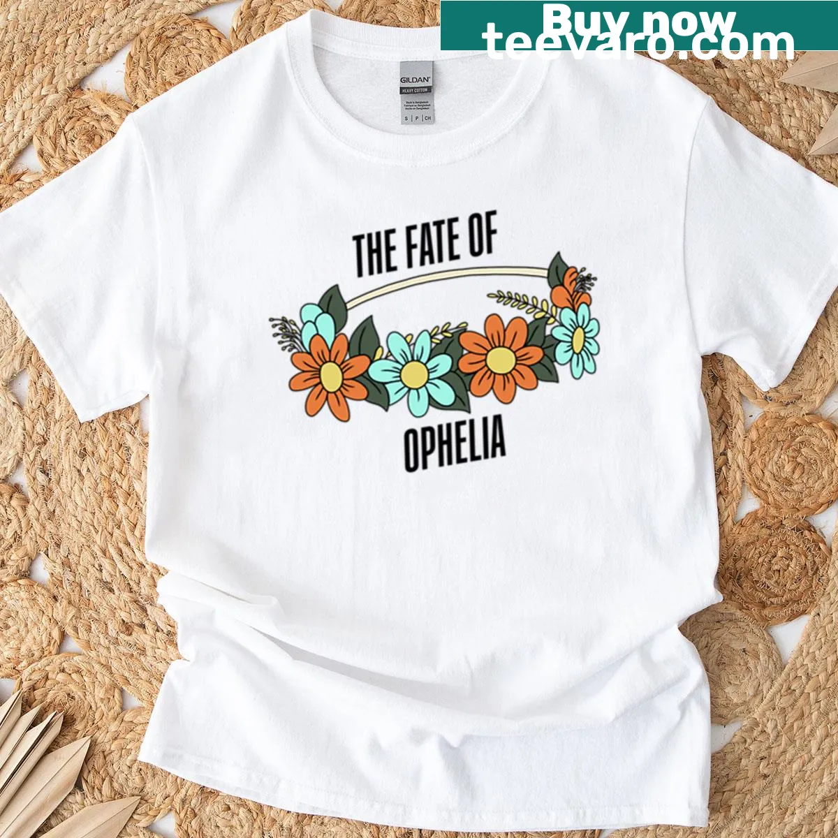 Illustrative T-shirt inspired by Taylor Swift's song — on a men's t-shirt