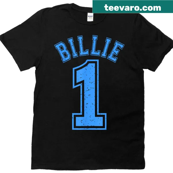 Vintage T-shirt declaring 'Number 1 Greatest Fan' for Billie