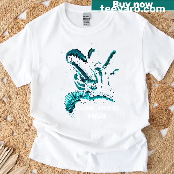 Vintage-style 80s movie-themed T-shirt