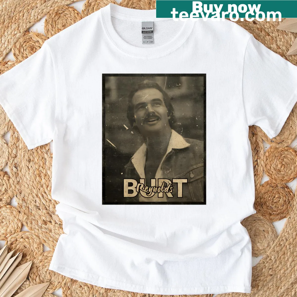 Vintage T-shirt featuring funny graphics related to retro movies — on a men's t-shirt