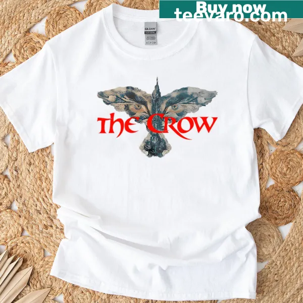 Vintage horror movie T-shirt with gothic graphic design