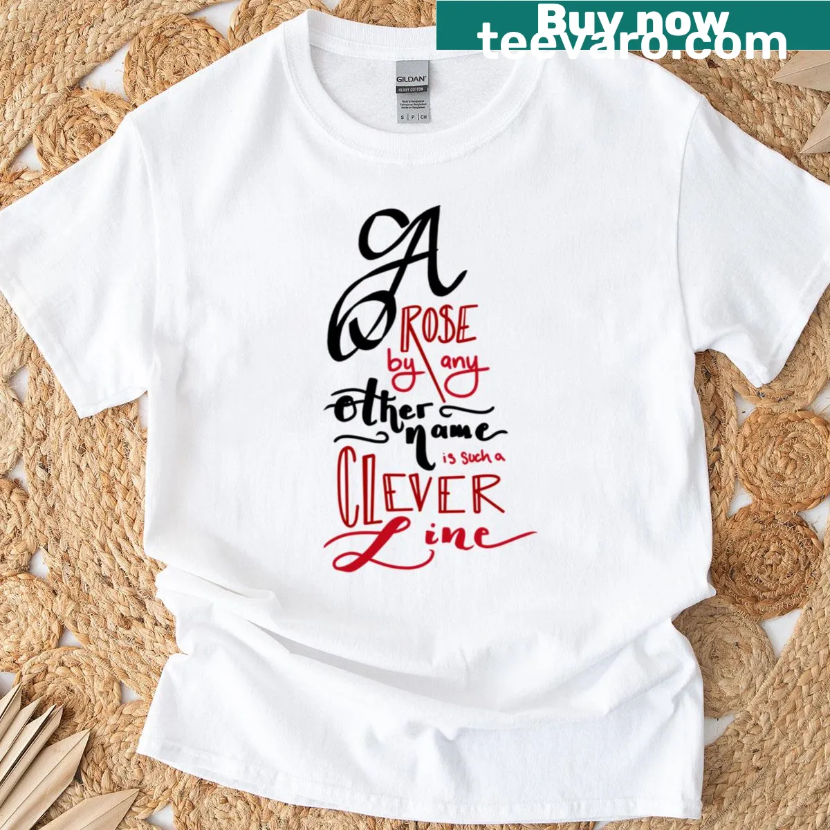 Rose graphic design on a stylish T-shirt — on a men's t-shirt