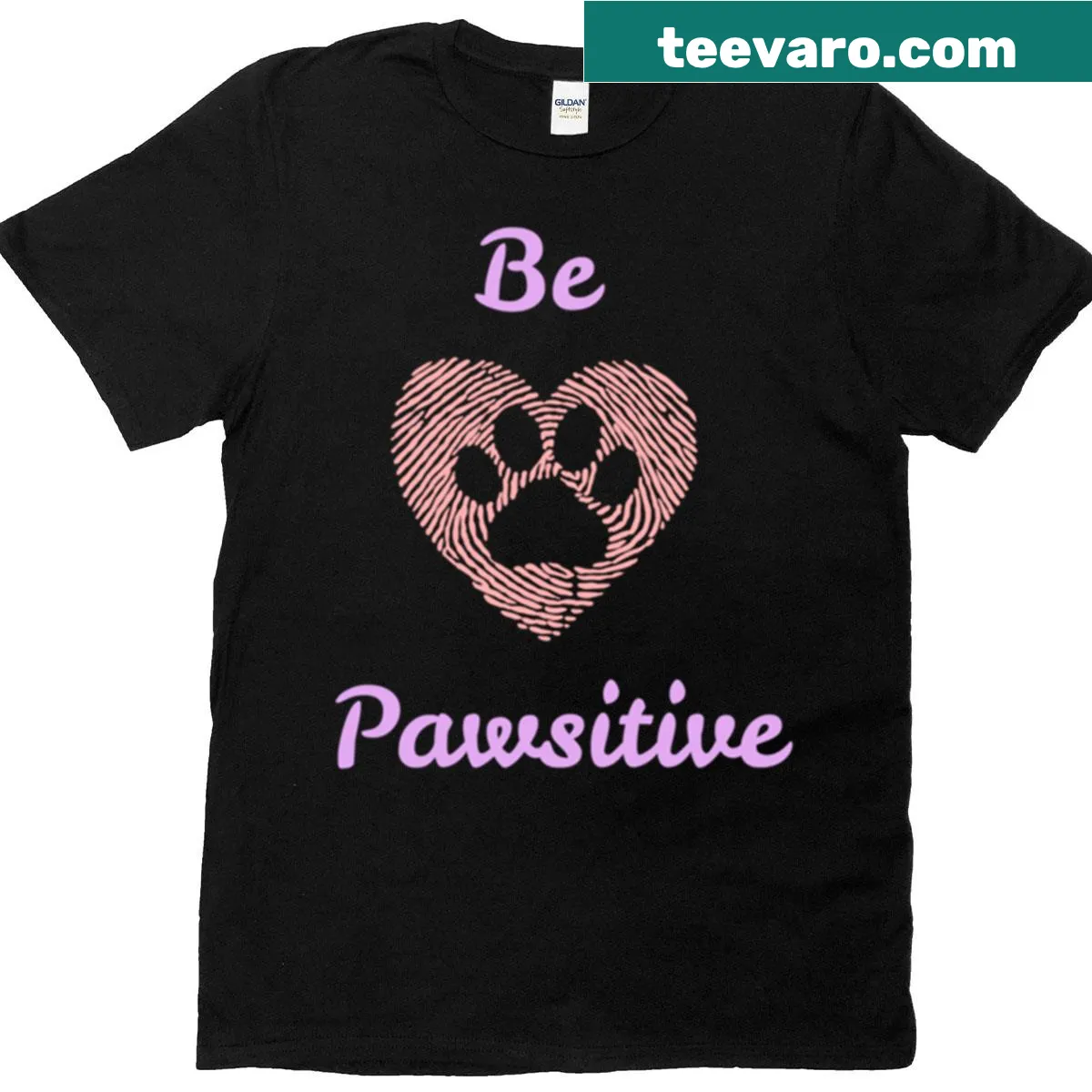 Motivational cat quote T-shirt designed for cat lovers, featuring cute typography. — on a men's t-shirt