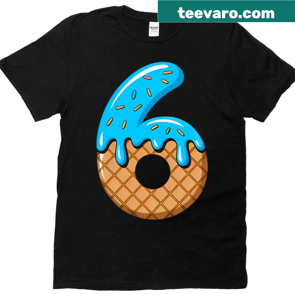 Duet Halloween costume t-shirt with playful graphic for couples — on a men's t-shirt