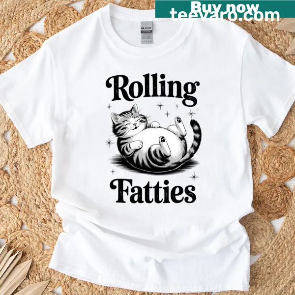 Cute kitten graphic T-shirt for cat lovers