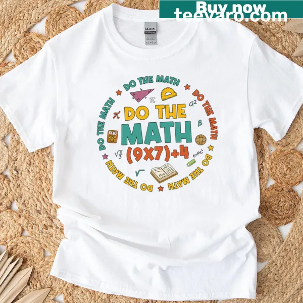 Funny math t-shirt with square root joke for students