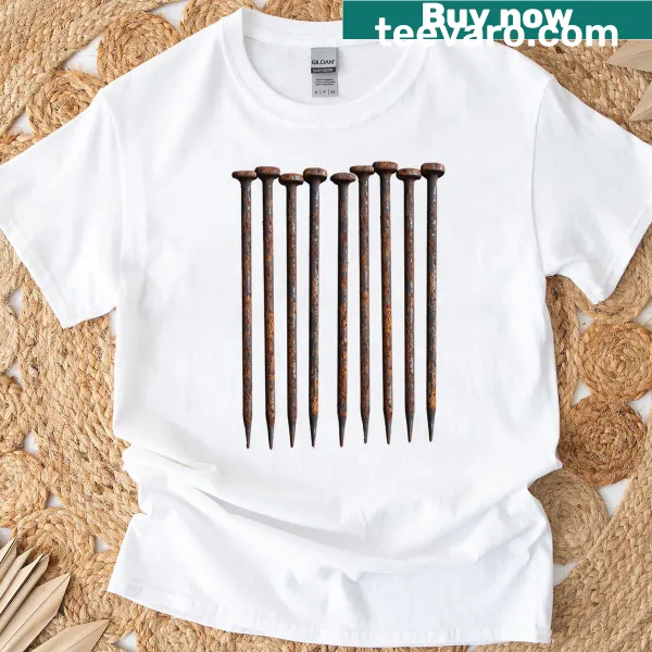 Vintage-style Nine Inch Nails T-shirt with stylized typography