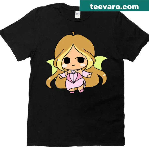 Cute Flora Winx T-shirt featuring the character from Winx Club