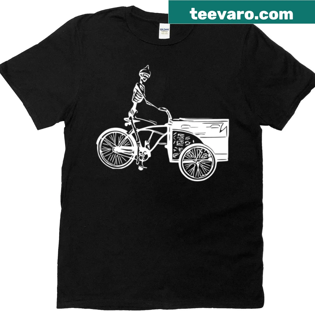 Vintage-style Frank and Decoy music T-shirt — on a men's t-shirt