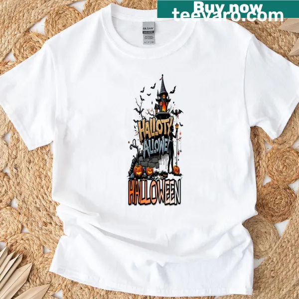 Funny Halloween graffiti art t-shirt with cool designs