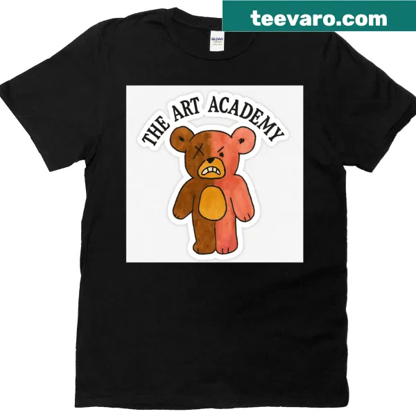 Cute bear illustration on kids' shirt