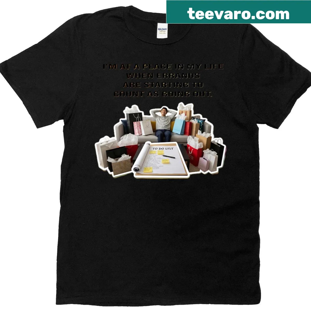 Funny t-shirt about personal space — on a men's t-shirt