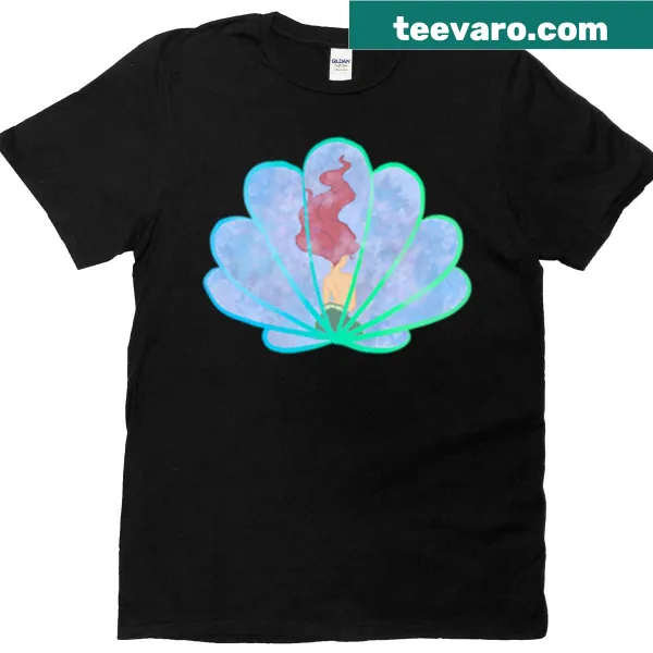Nature-inspired T-shirt featuring a water design