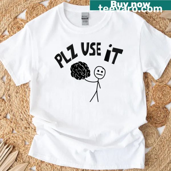 Sarcastic brain quote graphic design