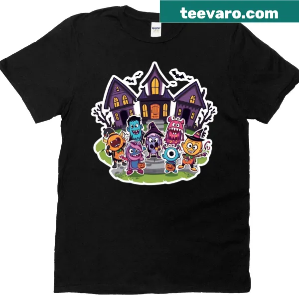 Halloween t-shirt with 'Sweet As Candy' text