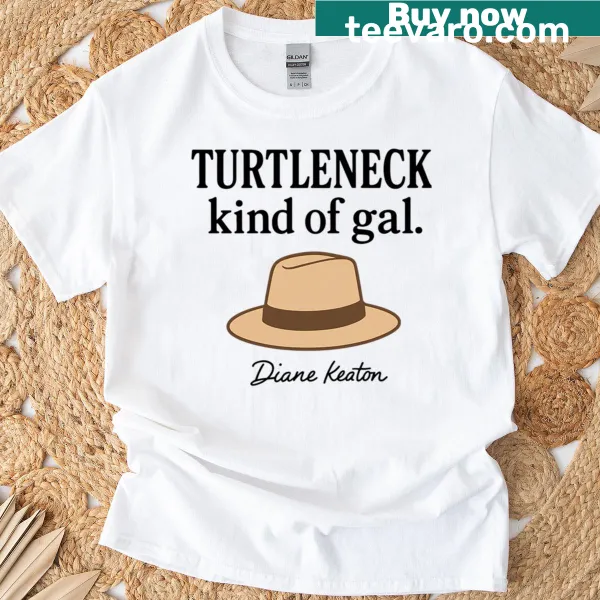 Vintage tribute T-shirt inspired by Diane Keaton's style