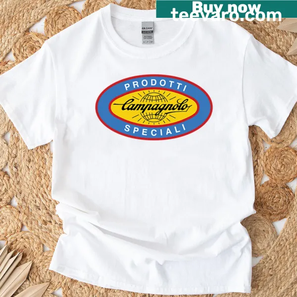 Vintage Campagnolo logo on boxy t-shirt