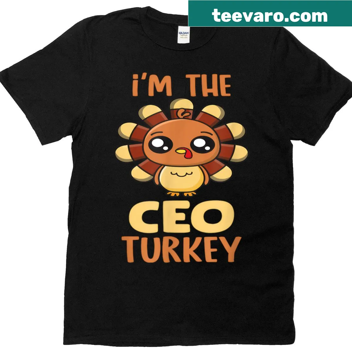 Ceo Turkey matching family Thanksgiving t-shirt — on a men's t-shirt