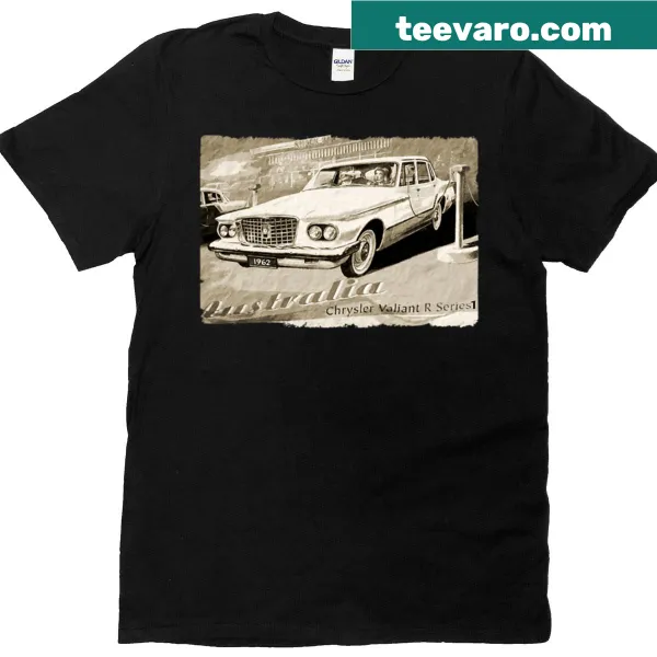 Retro Chrysler-themed oversized T-shirt with nostalgic text