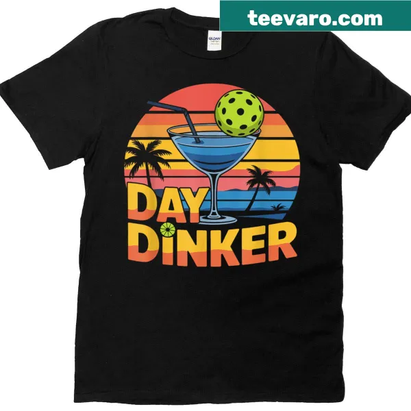 Funny pickleball t-shirt with playful graphics