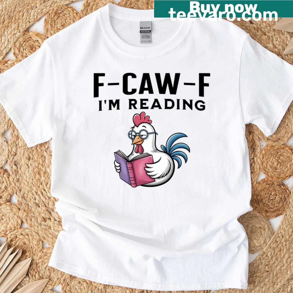 Funny chicken graphic with adult humor saying — on a men's t-shirt