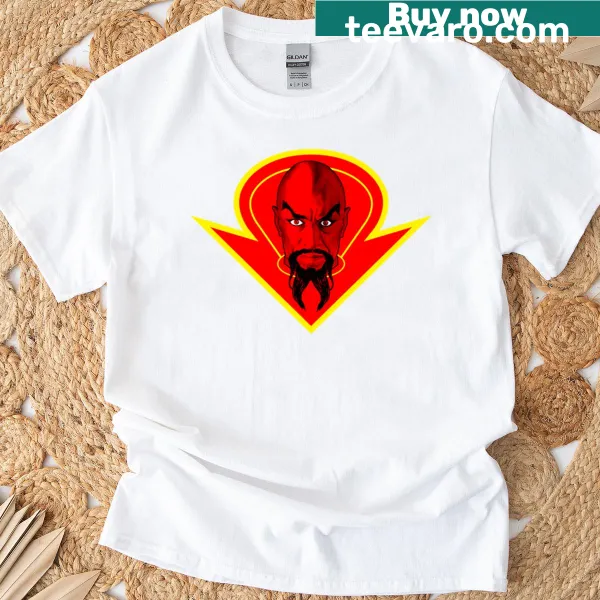 T-shirt featuring the iconic Ming character from Flash Gordon comics