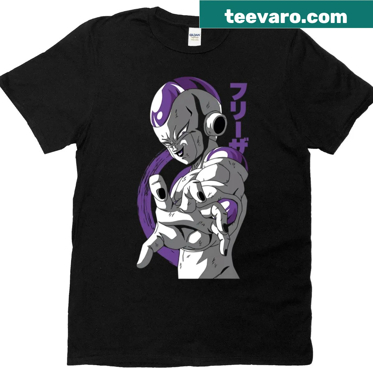 Illustration of Frieza, the Emperor of Evil, on a T-shirt — on a men's t-shirt