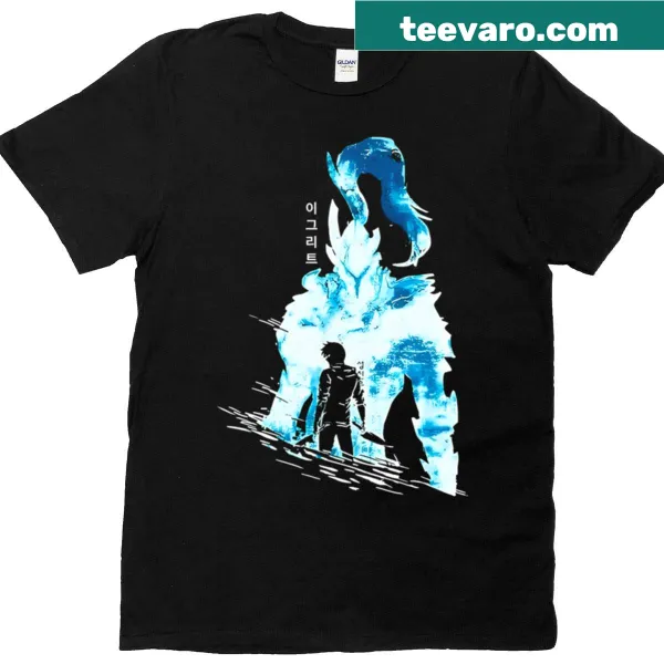 Oversized T-shirt featuring Igris in a bold fantasy design