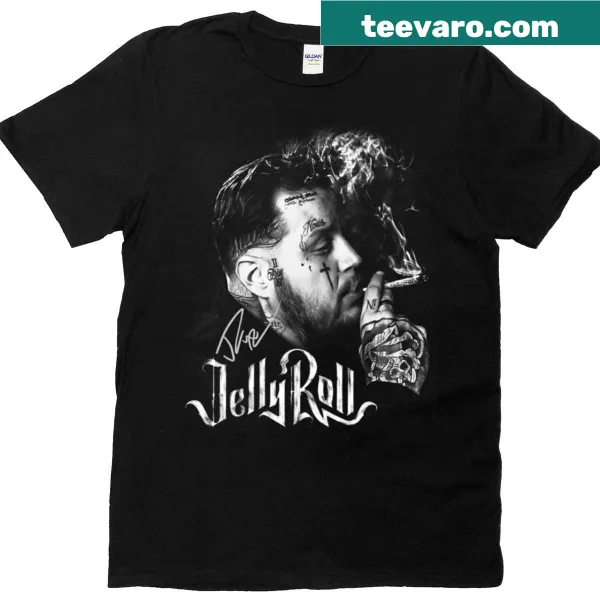 Vintage T-shirt honoring Jelly Roll with a classic design.