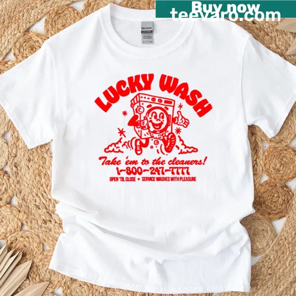 Playful vintage ad-inspired tee with a retro design