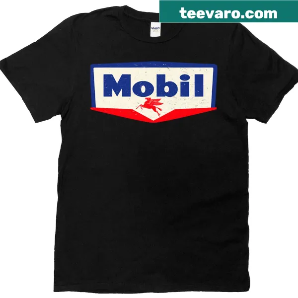 Vintage Mobil Oil logo t-shirt from 1950
