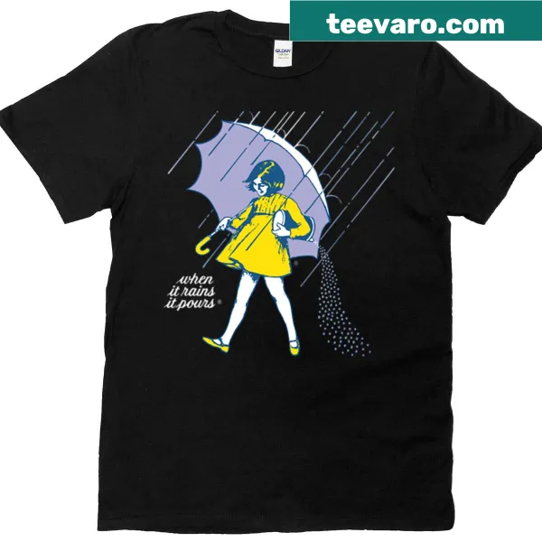 Playful Morton Salt graphic T-shirt