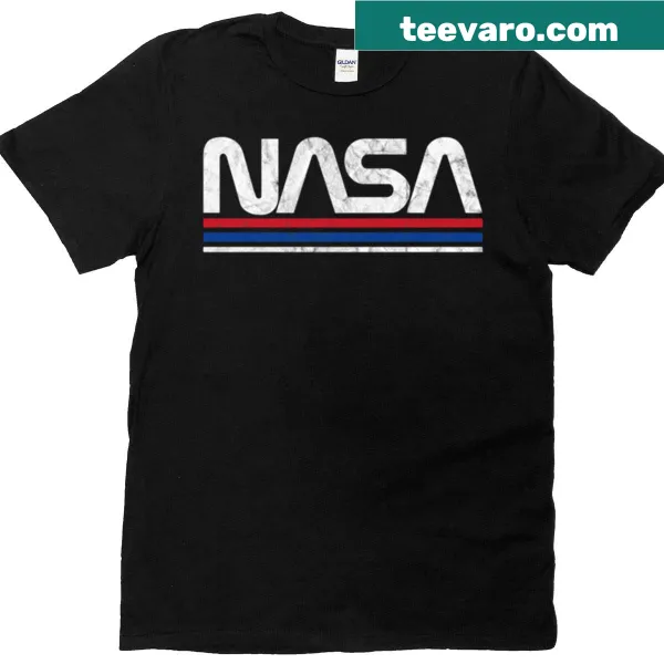 Retro NASA logo graphic t-shirt
