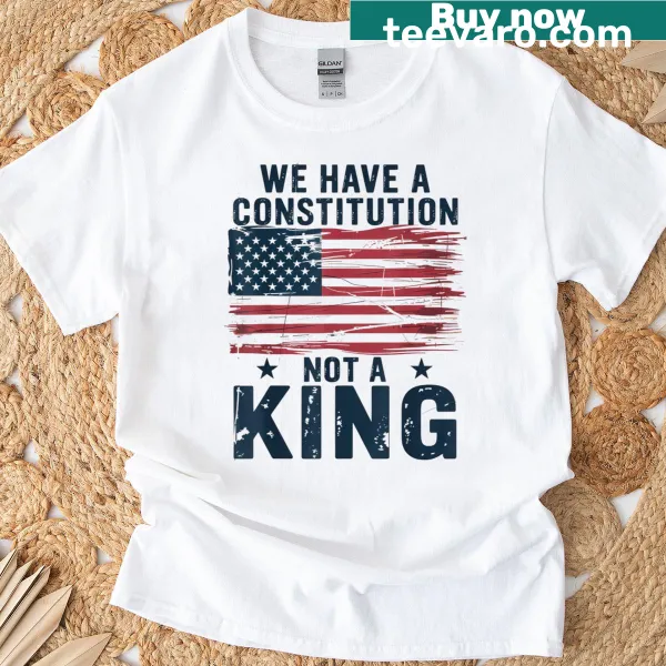 Patriotic t-shirt with bold constitutional message