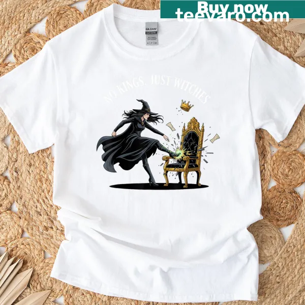 Witchcore Halloween T-shirt with humorous design