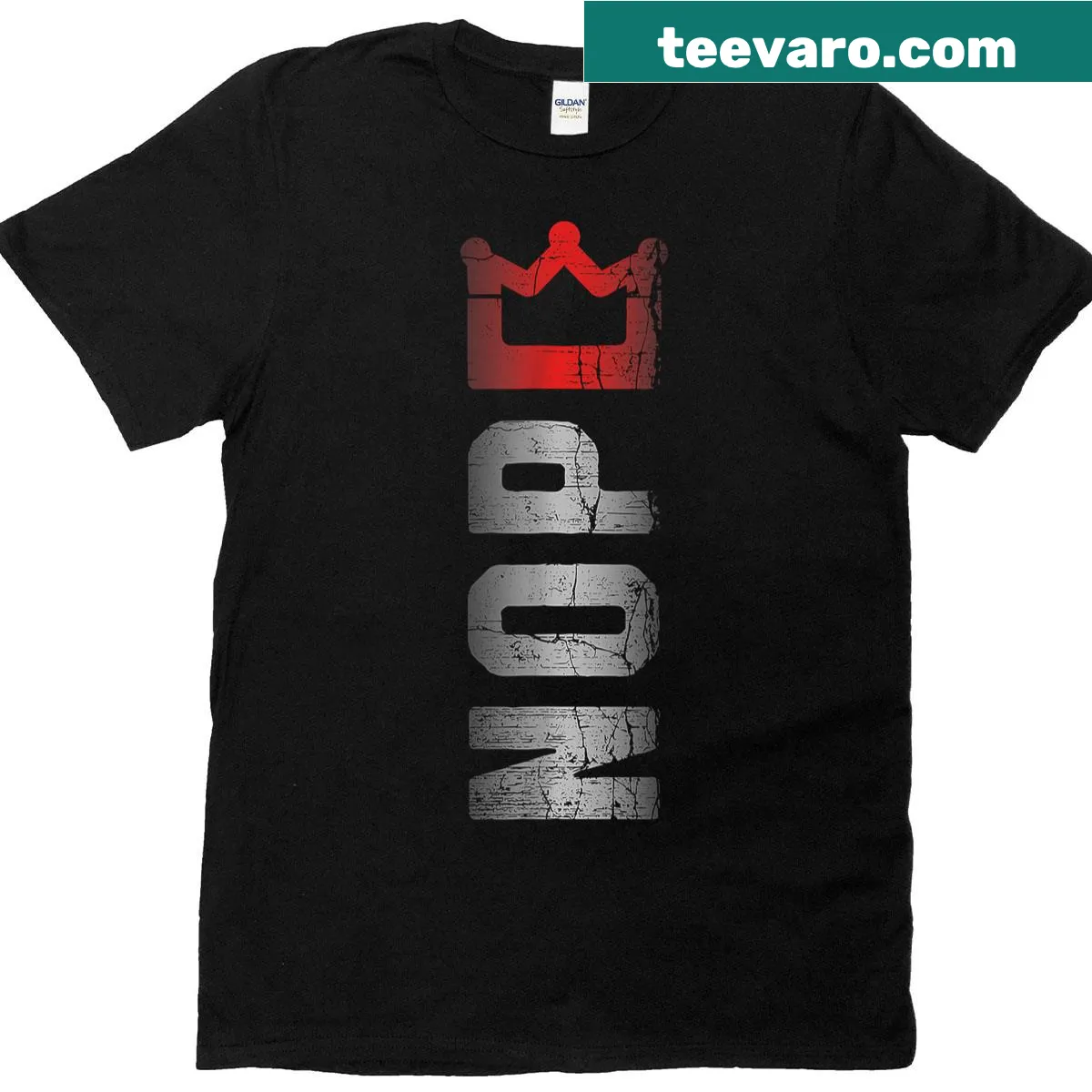 Protest-themed t-shirt with historical reference to 1776 — on a men's t-shirt