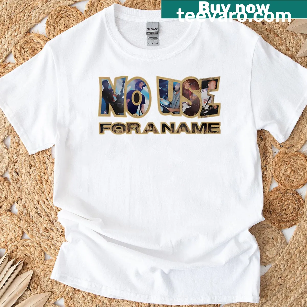 Punk rock No Use For A Name t-shirt — on a men's t-shirt