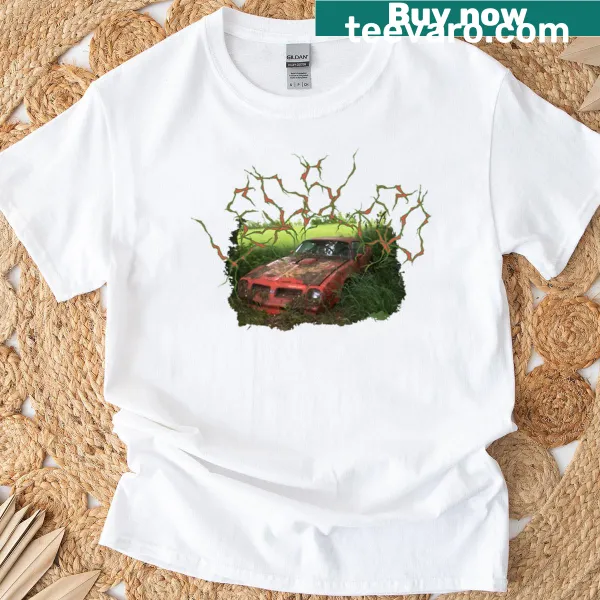 Vintage-style t-shirt featuring the Old Camaro