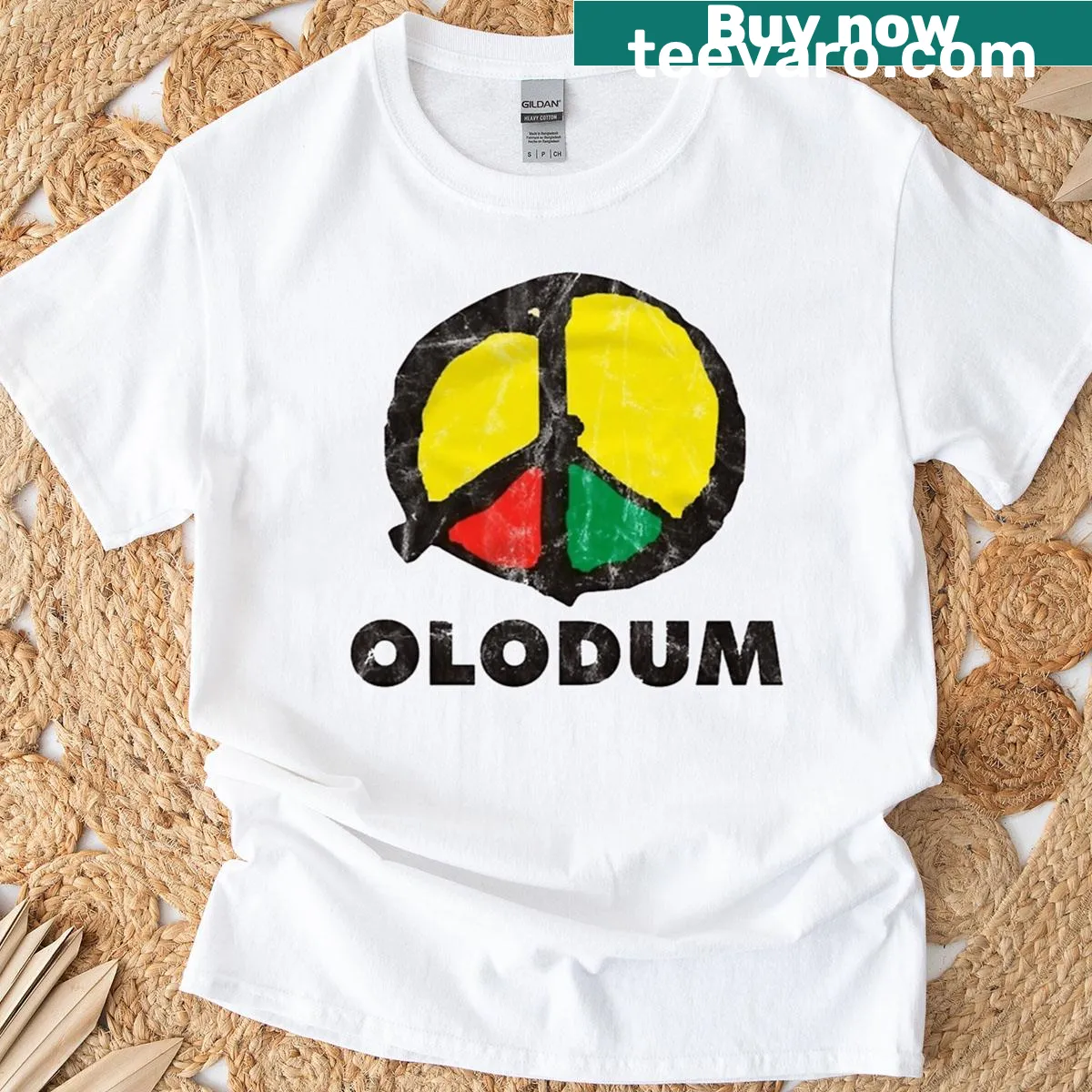 Brazilian samba inspired illustration T-shirt — on a men's t-shirt