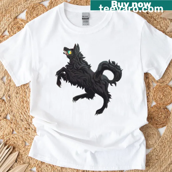Charming dog-themed T-shirt inspired by Over The Garden Wall