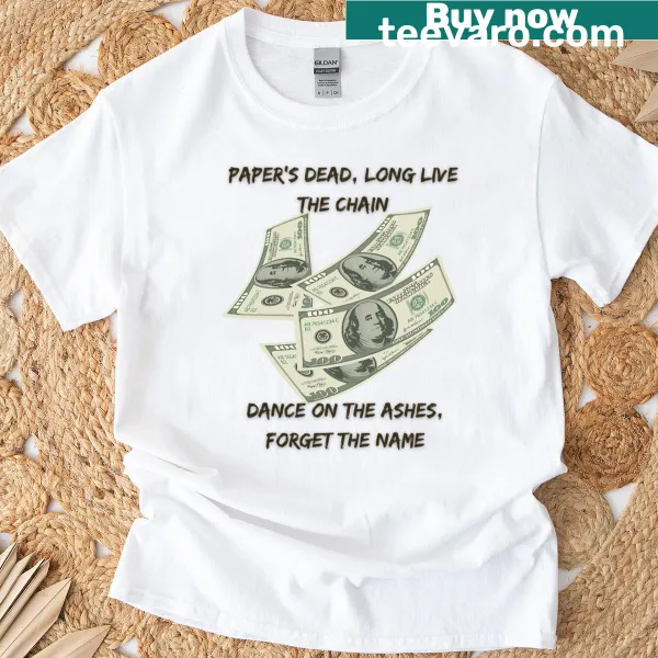 Thought-provoking music slogan T-shirt