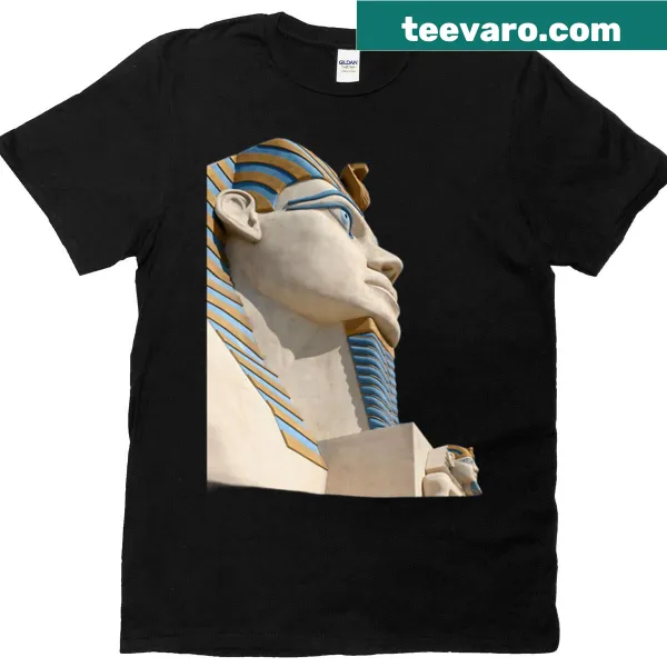 Pharaonic Art T-shirt with bold typography and hieroglyphic design
