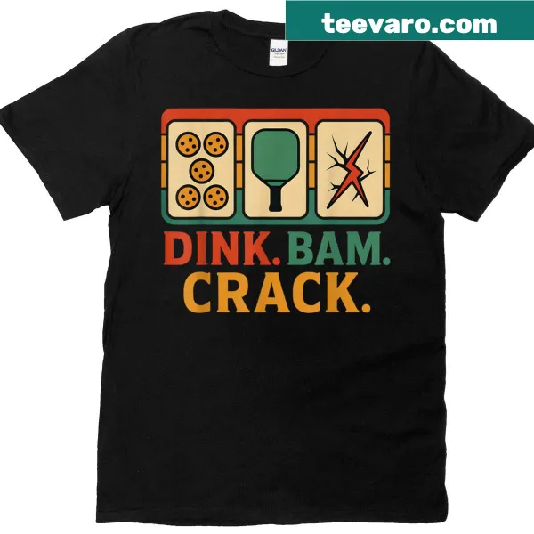 Funny pickleball and mahjong design t-shirt