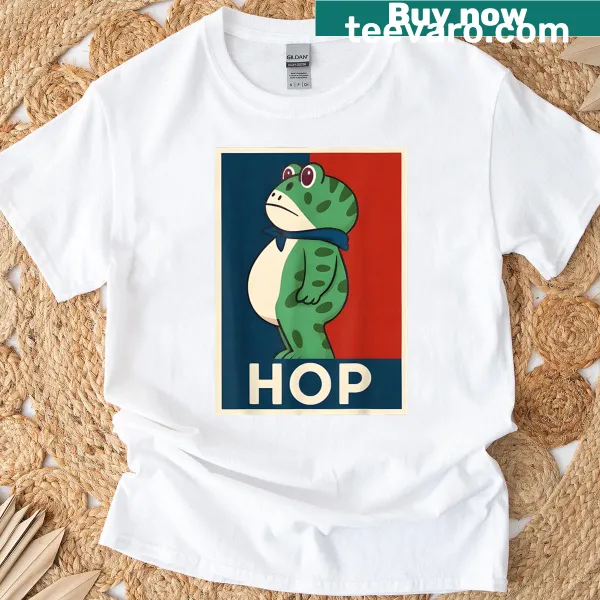 Retro vintage frog graphic T-shirt for casual wear