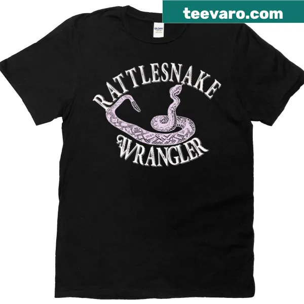 Graphic T-shirt celebrating the profession of rattlesnake wrangling