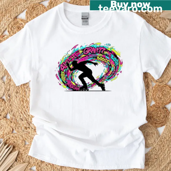 Funkstyle-themed T-shirt featuring a cyberhead illustration