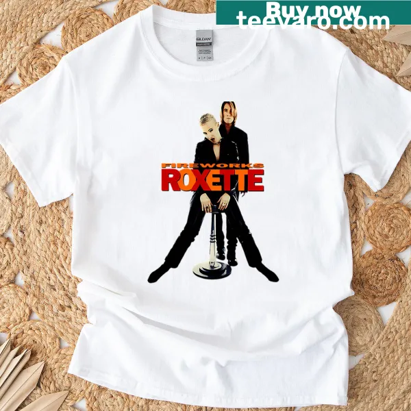 Graphic T-shirt celebrating the band Roxette